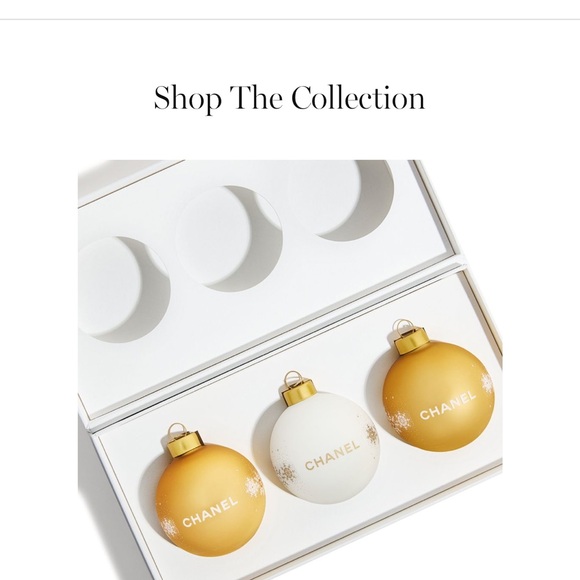 CHANEL Baubles set of 3 Harrods 175 Anniversary Limited Worldwide exclusive new - Picture 3 of 12